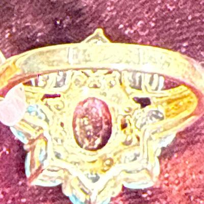 Sale Photo Thumbnail #129: 20-14K Stamped Ring/size 7

4.76 g