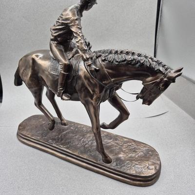 Sale Photo Thumbnail #211: Originally done by French Sculpture Isidore Jules Bonheur 
Retails at ~$250