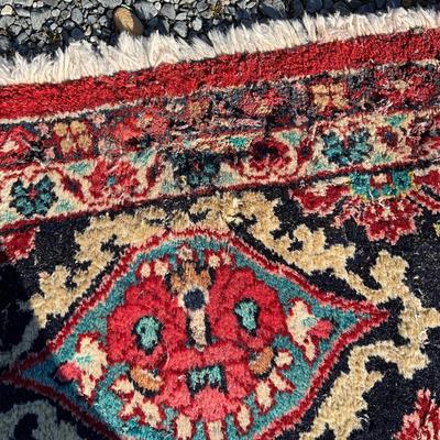 586 Large Oriental 10' 7" x 14' Rug AS-IS PLEASE READ