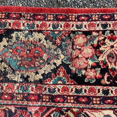 586 Large Oriental 10' 7" x 14' Rug AS-IS PLEASE READ