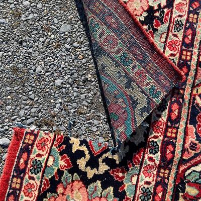 586 Large Oriental 10' 7" x 14' Rug AS-IS PLEASE READ