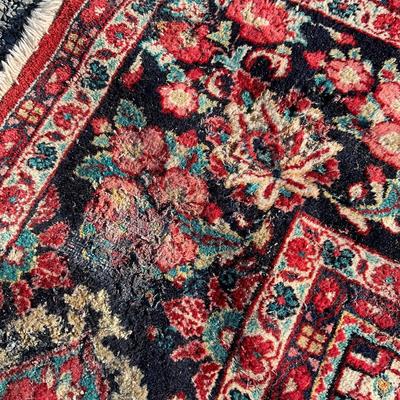 586 Large Oriental 10' 7" x 14' Rug AS-IS PLEASE READ