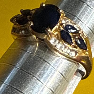 Sale Photo Thumbnail #135: 21-14K Stamped Ring/sz 9/3.5g