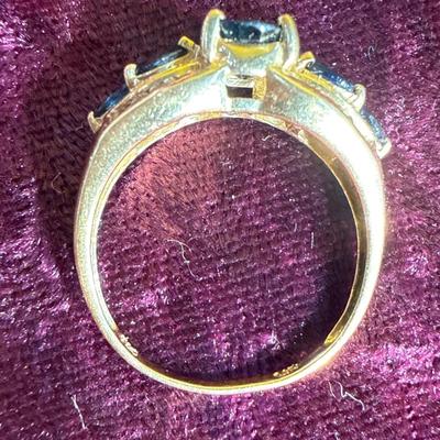 Sale Photo Thumbnail #132: 21-14K Stamped Ring/sz 9/3.5g