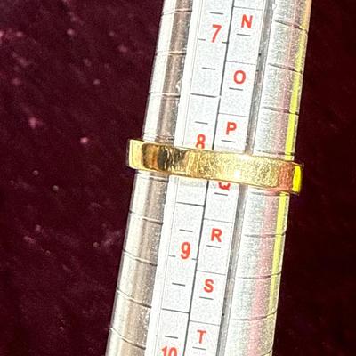 Sale Photo Thumbnail #140: 24-14K stamped Ring/ size8/7.75g