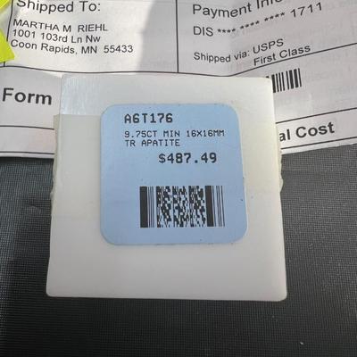 Sale Photo Thumbnail #163: 9.75 CT Apatite