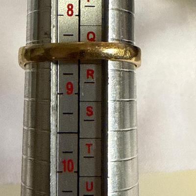 Sale Photo Thumbnail #194: 35-14k stamped ring/3.72 g/Size 8.5