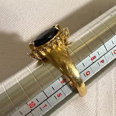 Sale Photo Thumbnail #197: 35-14k stamped ring/3.72 g/Size 8.5