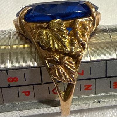 Sale Photo Thumbnail #218: 38-Stunning 10k ring/size 7.5/5.57 g