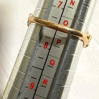 Sale Photo Thumbnail #214: 38-Stunning 10k ring/size 7.5/5.57 g