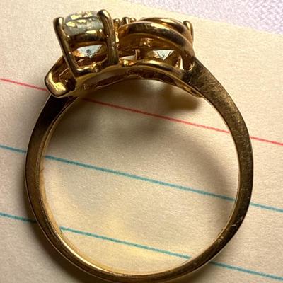 Sale Photo Thumbnail #222: 39-10k stamped Ring/sz8/3.27g