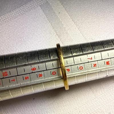 Sale Photo Thumbnail #224: 39-10k stamped Ring/sz8/3.27g