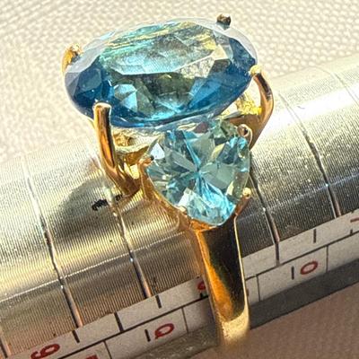 Sale Photo Thumbnail #242: 41-14K stamped Ring/4.7 g/Size 8