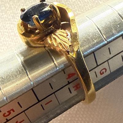 Sale Photo Thumbnail #250: 42-12K stamped ring/Size 4/2.72 g