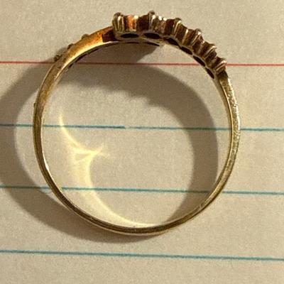 Sale Photo Thumbnail #262: 44-14 k stamped ring/1.72g/sz8