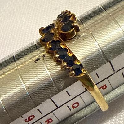 Sale Photo Thumbnail #265: 44-14 k stamped ring/1.72g/sz8