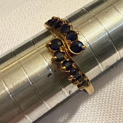 Sale Photo Thumbnail #264: 44-14 k stamped ring/1.72g/sz8