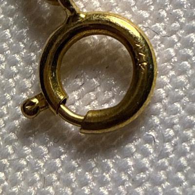 Sale Photo Thumbnail #270: 45-14Kstamped bracelet