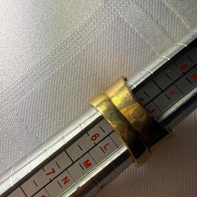 Sale Photo Thumbnail #289: 58-14K Soldered Rings/size 5.25/11 g