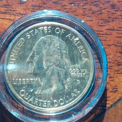 Gold Plated Quarter 2004