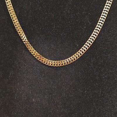 18kt Gold Plated Steel Necklace