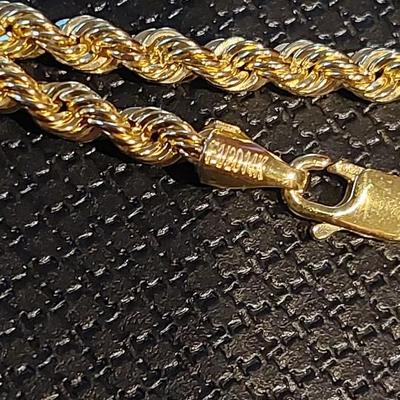14kt Gold Filled Rope Chain