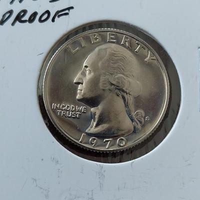1970 -S Proof Quarter