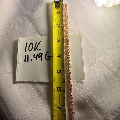 Sale Photo Thumbnail #293: 49-10K stamped Bracelet
11.49grams