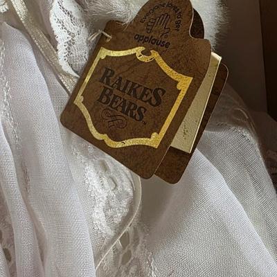 1995 Robert Raikes “Whitney” Limited Edition Bear – #2356/3000 – Original Box, Tags & COA