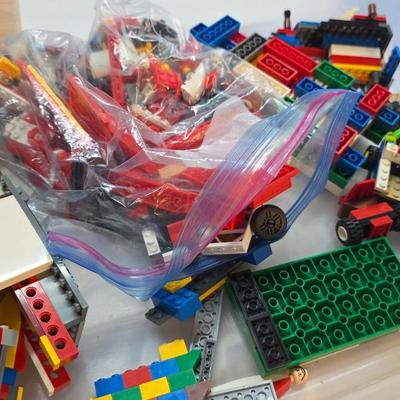 Large Bulk LEGO Lot – 10"x10"x10 Box Full – Genuine Mixed Pieces, Builds, Minifig Parts