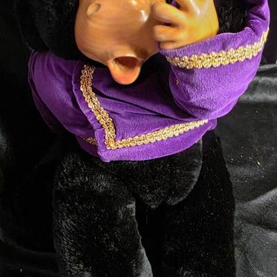 Robert Raikes Circus Collection Maurice the Ringmaster Monkey - 1994 Limited Edition Plush Figurine