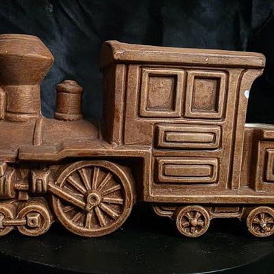 Vintage Ceramic Train Planter Figurine – Made in Japan Mid-Century Pottery Collectible