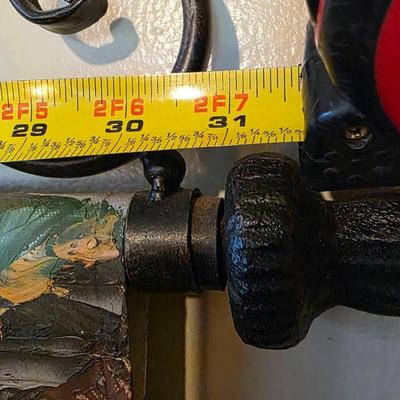 Original Oil Painting of a Mediterranean Hillside Village by Marino