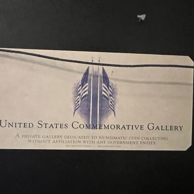 Sale Photo Thumbnail #318: Solid silver large Commemorative quarter