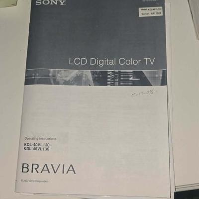 Sony TV/Monitor 46 inch