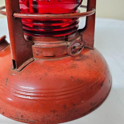 Vintage Dietz Traffic Gard No. 40 & Handlan Kerosene Lamps (G1-JS)