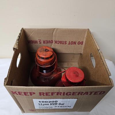 Vintage Dietz Traffic Gard No. 40 & Handlan Kerosene Lamps (G1-JS)