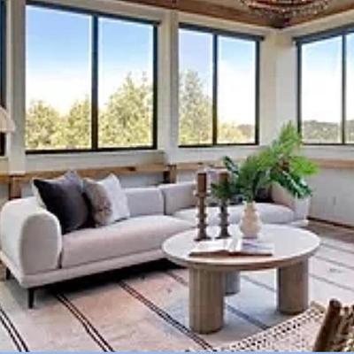 Sale Photo Thumbnail #10: -  Luxe Maro 108 modular 2 piece sofa
- Kosa 40 coffee table 