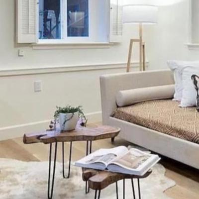 Sale Photo Thumbnail #35: live edge set of accent tables