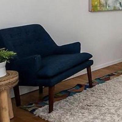 Sale Photo Thumbnail #36:  navy clipper chair