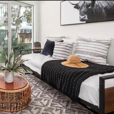 Sale Photo Thumbnail #77:  Wood/metal daybed 