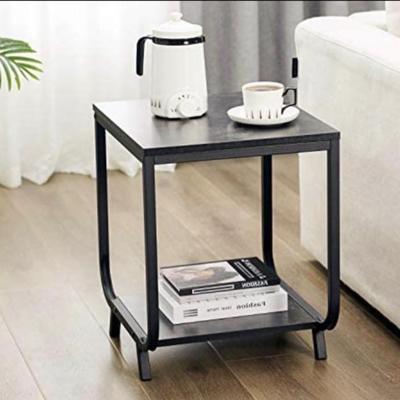 Sale Photo Thumbnail #78: Black metal end or night  tables (2)