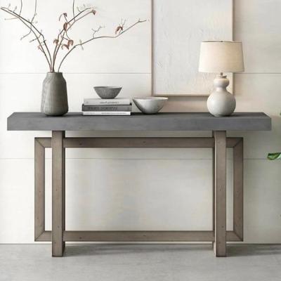 Sale Photo Thumbnail #137: Rustic bamboo splayed leg console