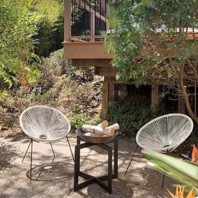 Sale Photo Thumbnail #175: Woven wicker chairs (qty 4)