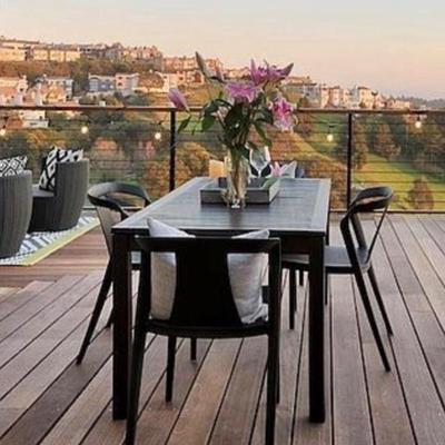 Sale Photo Thumbnail #190: Wood black dining chair only set