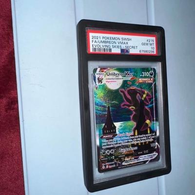 2021 Evolving Skies UMBREON VMAX 215 Alt Art Secret Rare - PSA 10