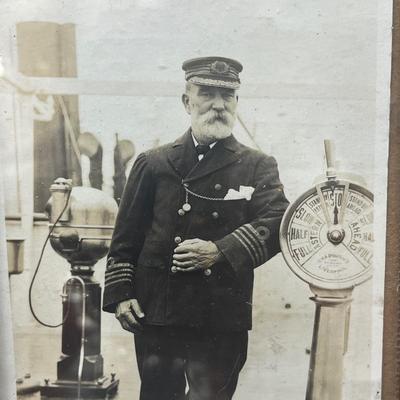 Photo Ships Captain White Star Lines Circa 1920