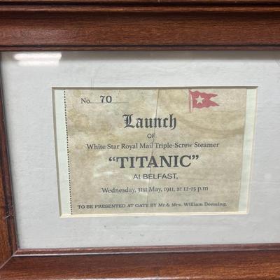 Launch of the RMS Titanic Reproduction Harland & Wolff Shipyard in Belfast