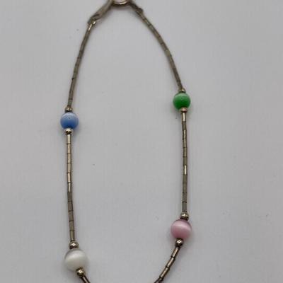 Jordon cat eye sterling bracelet