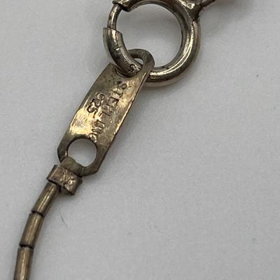 Jordon cat eye sterling bracelet